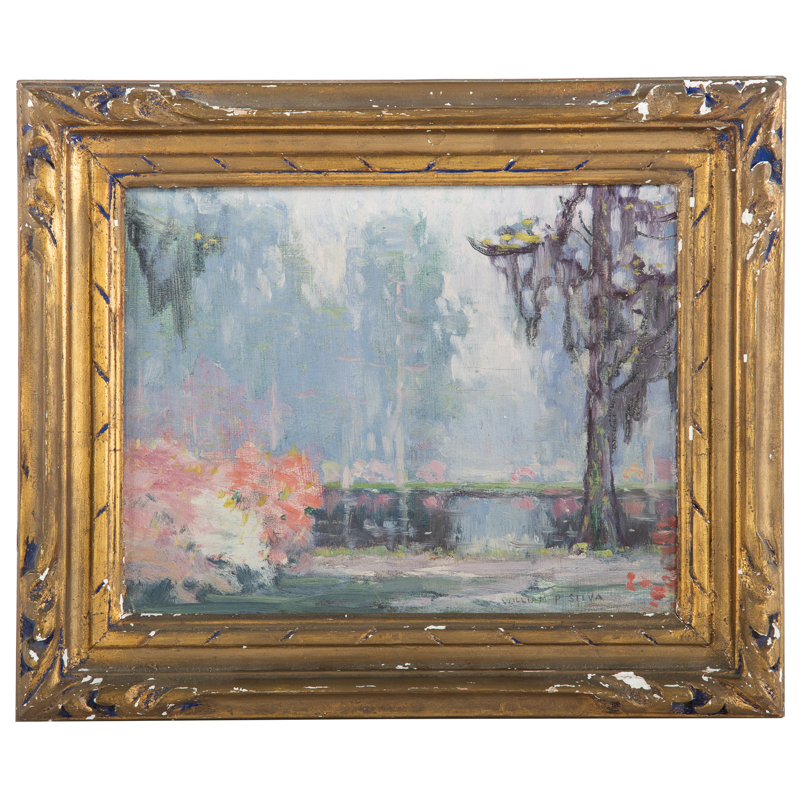 Appraisal: WILLIAM POSEY SILVA HAZY MORNING OIL American - Hazy Morning