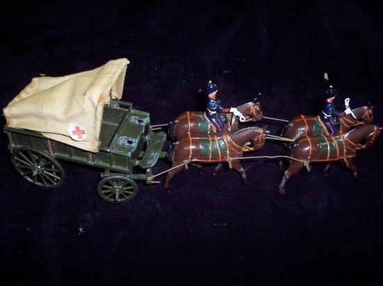 Appraisal: A Britain's Royal Army Medical Corps Ambulance set boxed