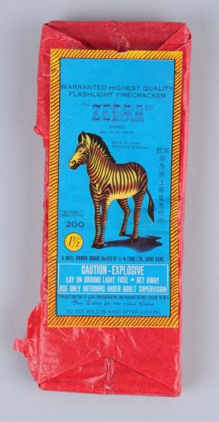 Appraisal: Zebra Pack Firecrackers Class Condition Excellent Size -