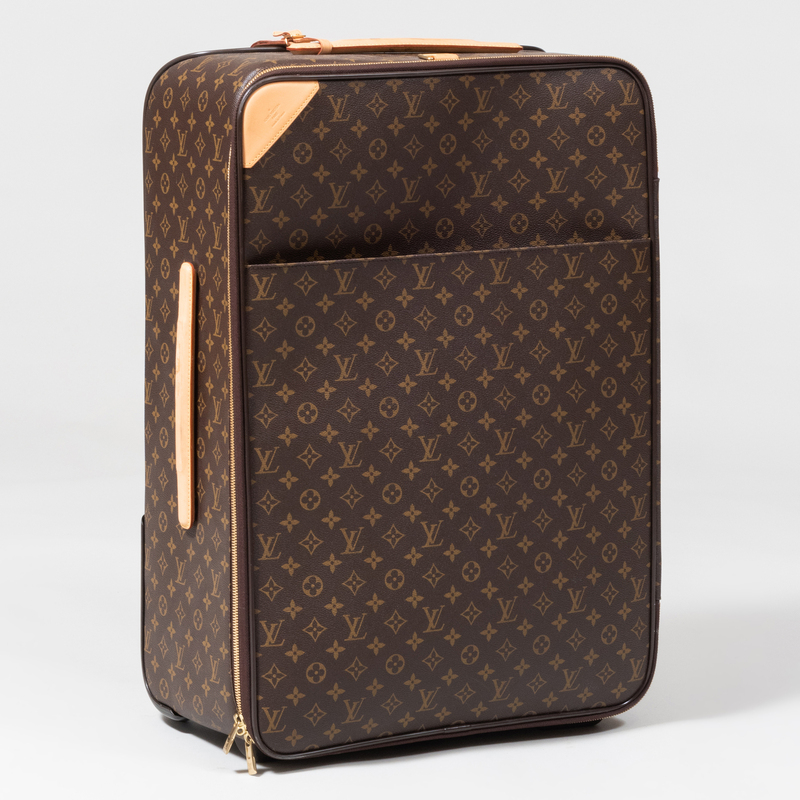 Appraisal: Louis Vuitton Rolling Suitcase With exterior cover x x in