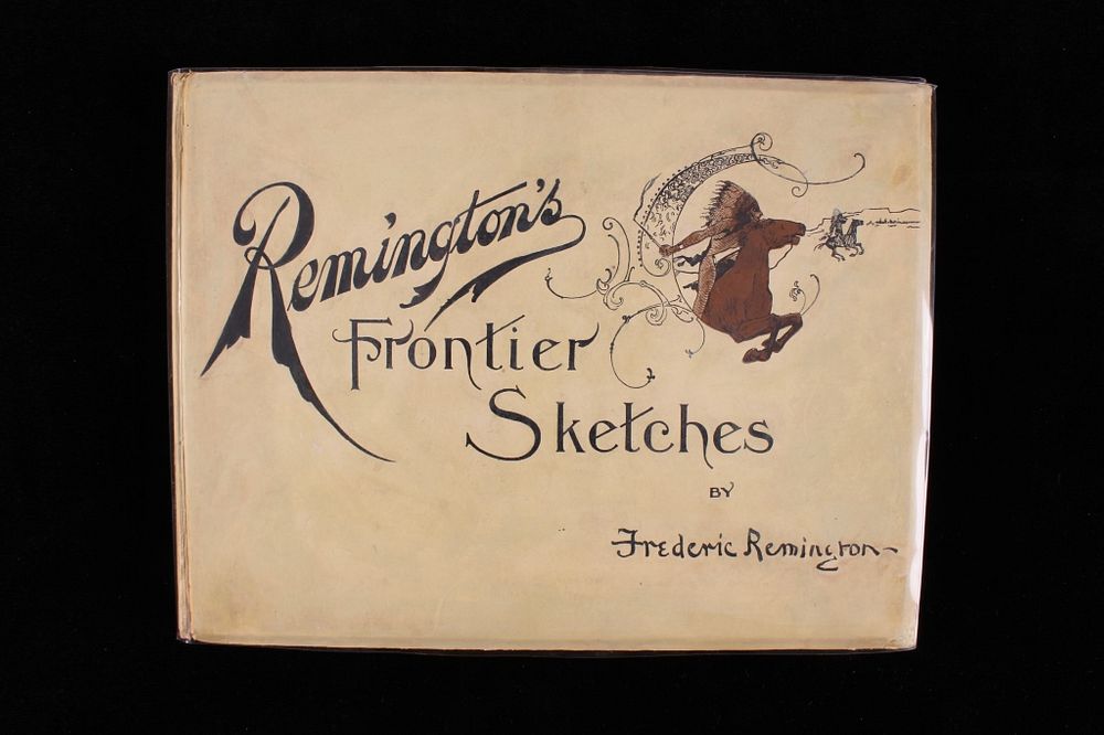 Appraisal: st Ed Remington's Frontier Sketches For your consideration is this