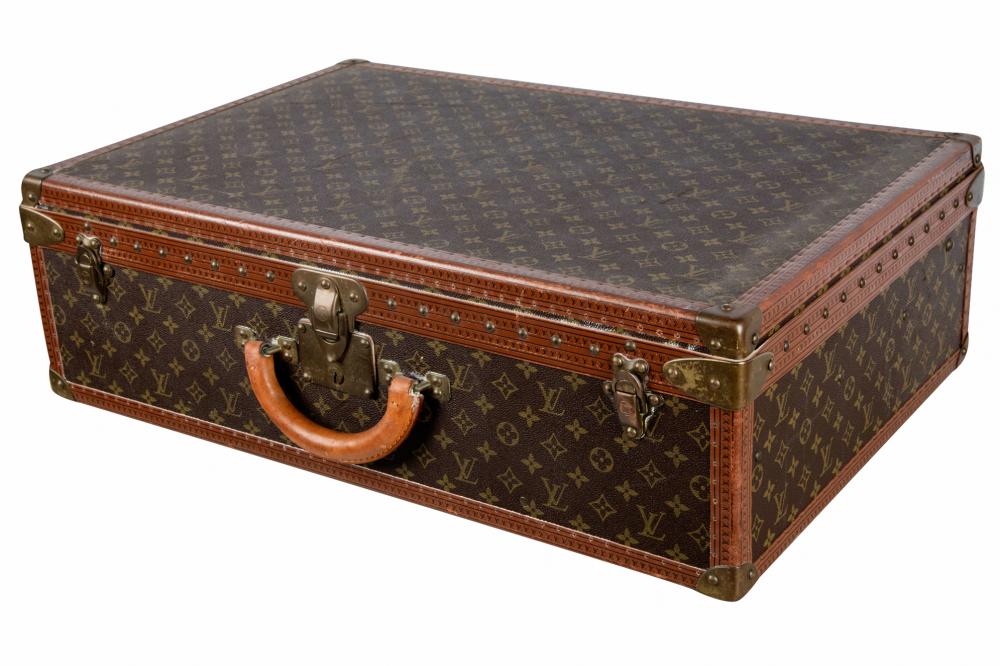 Appraisal: LOUIS VUITTON HARD CASE TRUNKnumbered Provenance The Estate of Bob