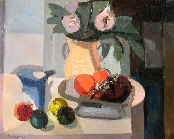 Appraisal: Constantine Cherkas American born A Still Life with Fruits and