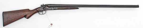 Appraisal: Worthington Arms Double-Barrel Hammer Shotgun gauge barrels S N Blue