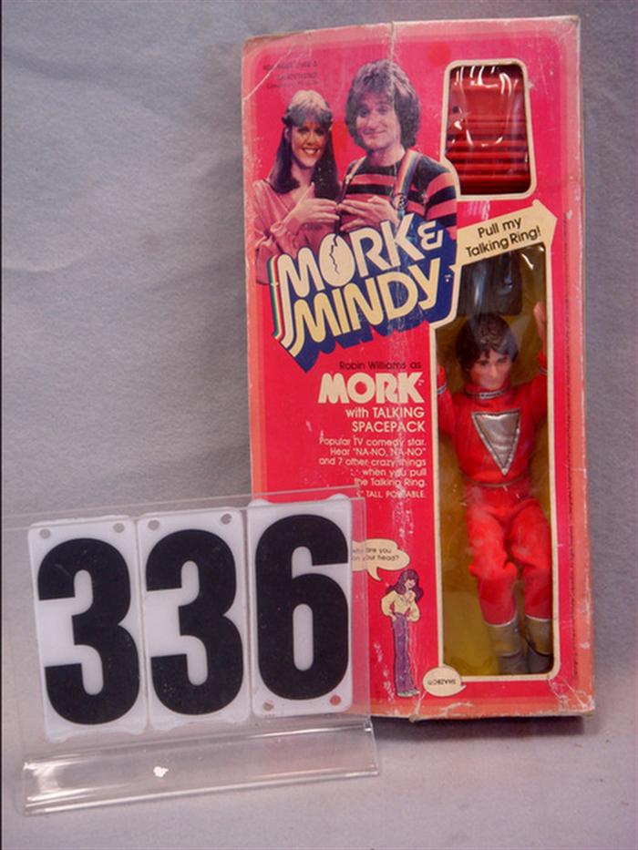 Appraisal: Mattel Mork Doll talks mint in origimal box box is