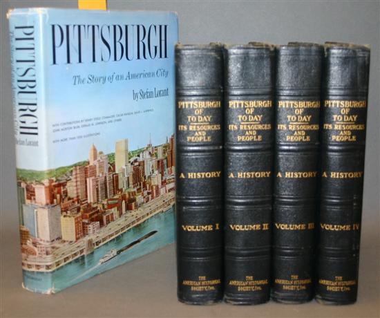 Appraisal: Pennsylvania First Editions Vols signed Hardcover Frank G Harper Pittsburgh