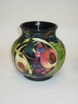 Appraisal: A MOORCROFT POTTERY VASE dated of baluster form tube lined