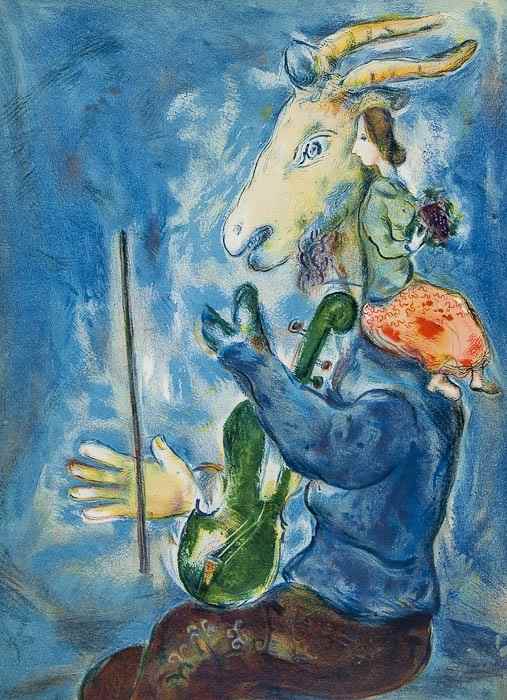 Appraisal: Marc Chagall - Verve the book comprising four lithographs printed