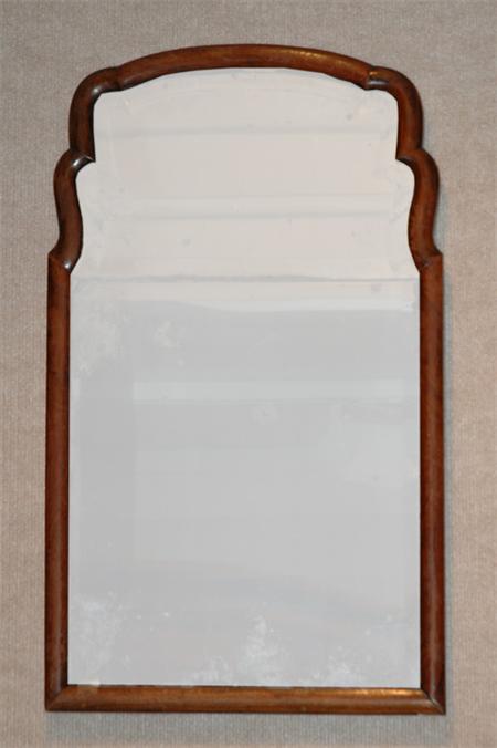 Appraisal: Queen Anne Walnut Looking Glass Estimate -