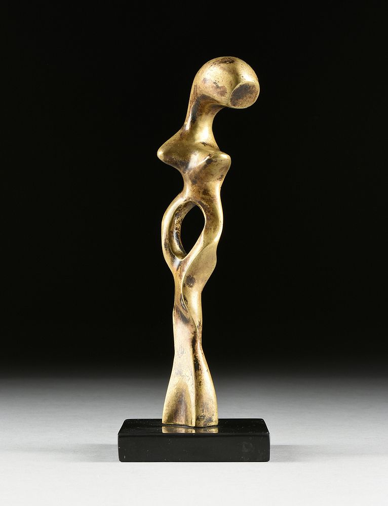 Appraisal: MATHIAS GOERITZ German Mexican - A SCULPTURE Abstract Nude MATHIAS