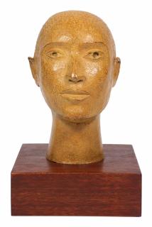 Appraisal: Bronze Elizabeth Catlett Elizabeth Catlett American - Naima bronze sculpture