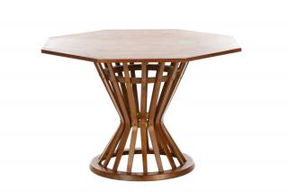 Appraisal: Edward Wormley Attr Sheaf of Wheat Dining Table Attributed to