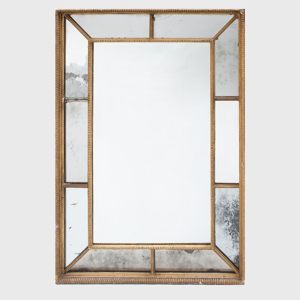 Appraisal: Neoclassical Style Giltwood Mirror x in Property from the Estate