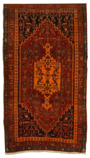 Appraisal: ORIENTAL RUG PERSIAN ' x ' Central bengal medallion on