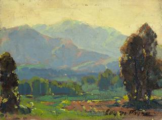 Appraisal: Edgar Alwin Payne ''Santa Paula'' signed lower right Edgar Payne