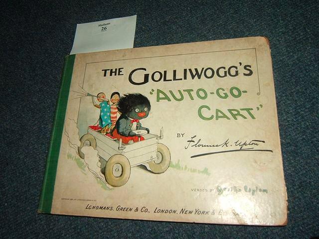 Appraisal: The Golliwogs Auto Go-Cart by Florence K Upton hardback First