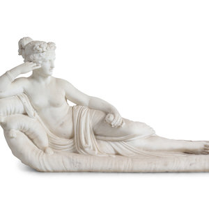 Appraisal: After Antonio Canova Late th Early th Century Pauline Bonaparte