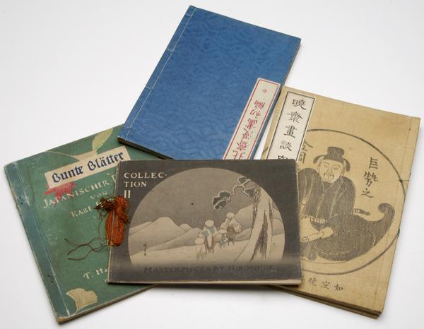 Appraisal: JAPANESE BOOKS Four tomes anatomical studies representing the works of