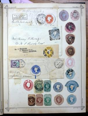 Appraisal: Postal History interesting all world selection in an album with