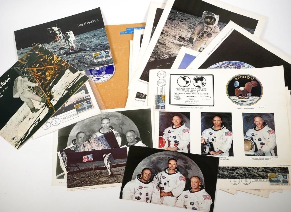 Appraisal: A collection of over pieces of Apollo ephemera each save