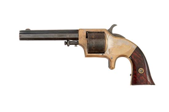 Appraisal: PLANT'S FRONT LOADING ARMY REVOLVER Third Model caliber six-shot cylinder