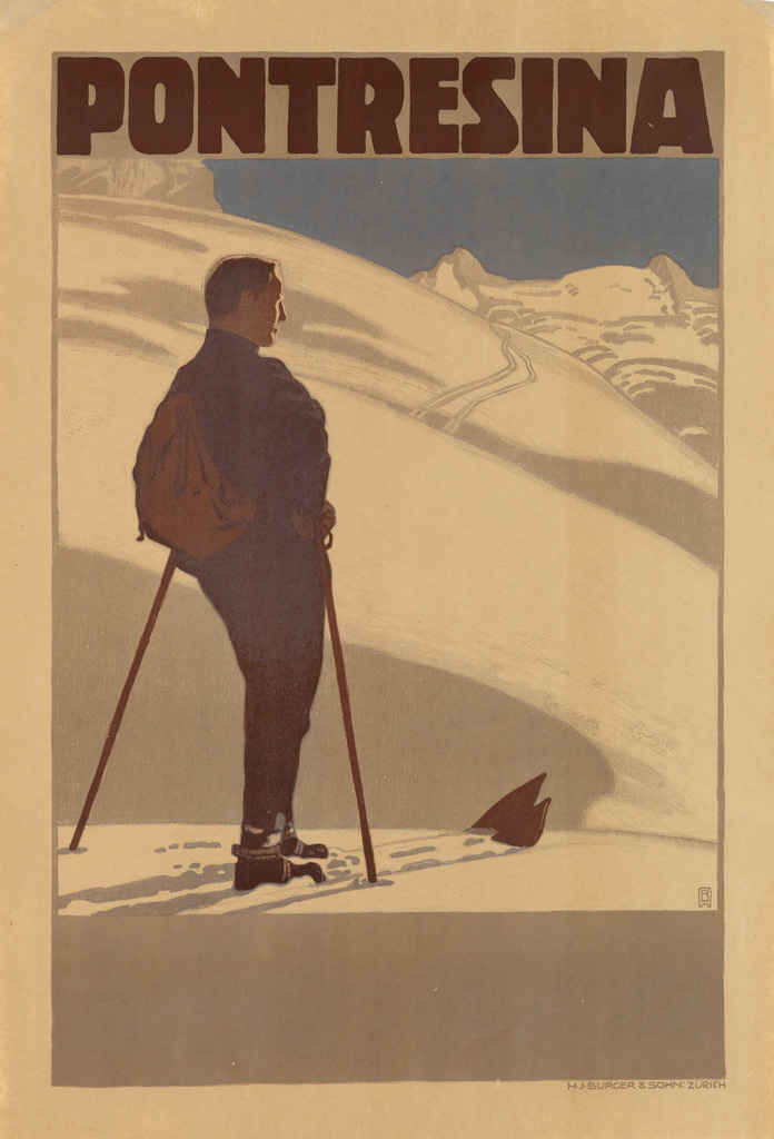 Appraisal: WILHELM FRIEDRICH BURGER - PONTRESINA x inches x cm H