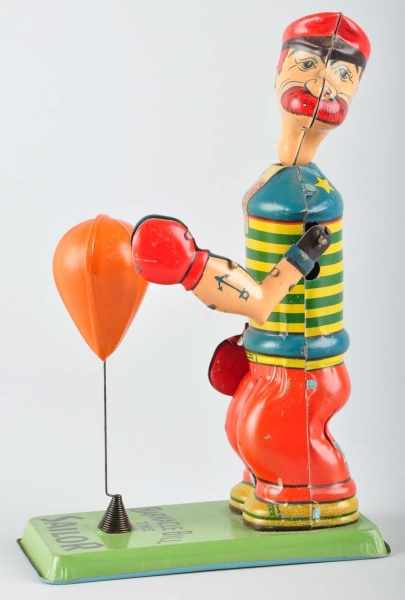 Appraisal: Tin Litho Chein Barnacle Bill Sailor Wind-Up Toy Description American