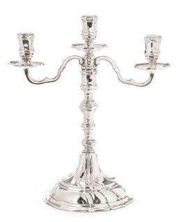 Appraisal: Tiffany Co Sterling Silver Light Candelabra Tiffany Co American New