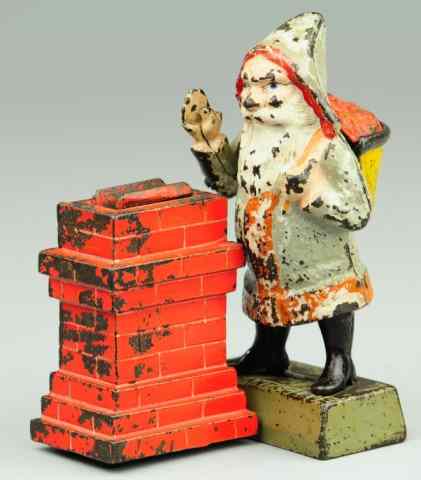 Appraisal: SANTA AT CHIMNEY MECHANICAL BANK Shepard Hardware Co designed by