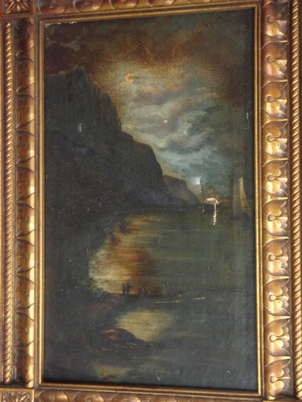 Appraisal: Addie Colver Stine American th c o c Moonlight on