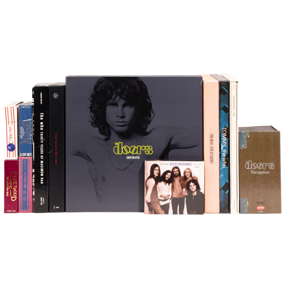 Appraisal: BOXED MUSIC COLLECTION items including The Doors Infinite having multiple