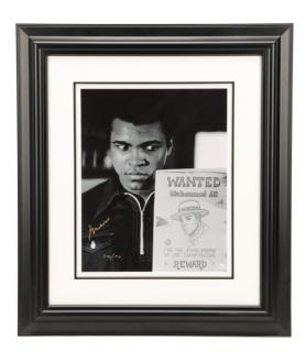 Appraisal: Sports Memorabilia Muhammad Ali A Wanted Man American th century