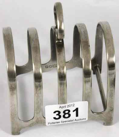 Appraisal: Silver Toast Rack g