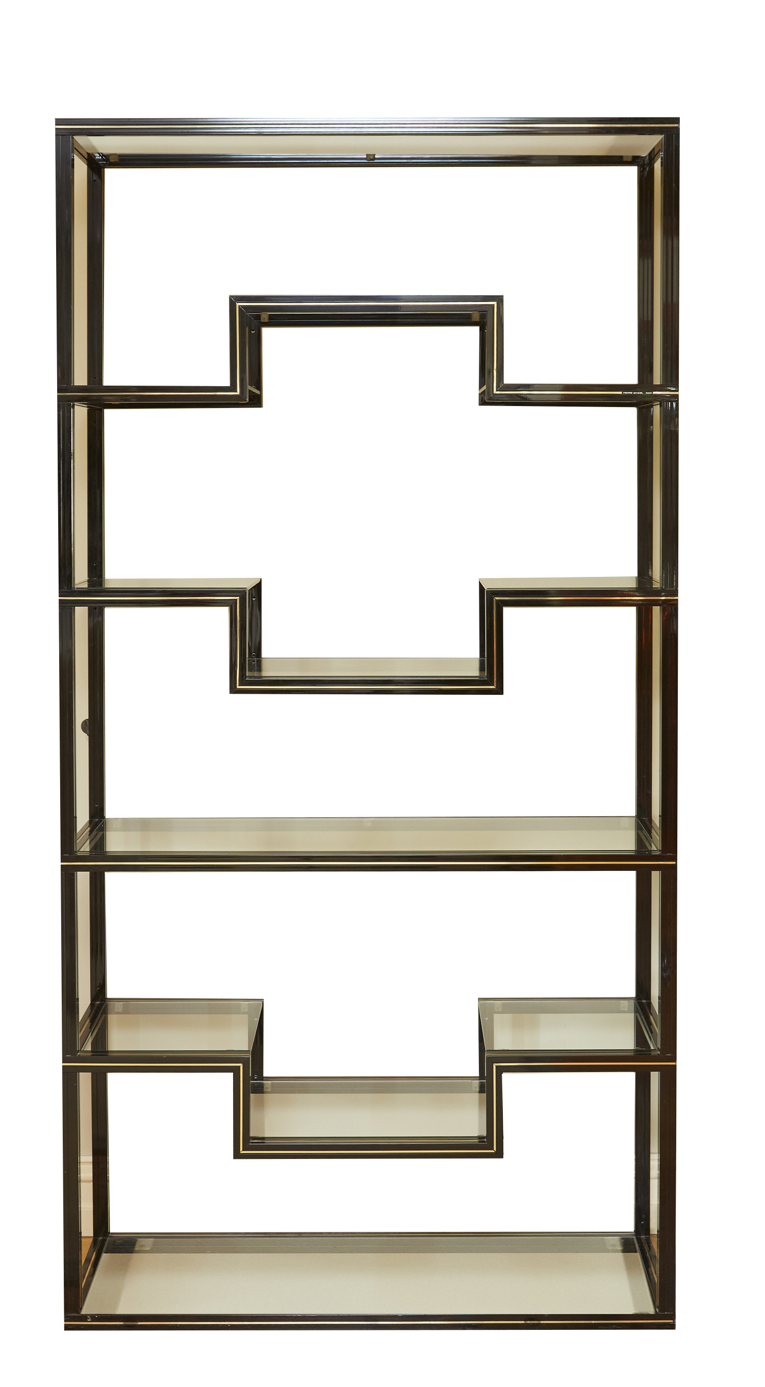 Appraisal: A FRENCH BIBLIOTHEQUE ETAGERE BY PIERRE VANDEL PARIS 'S Of