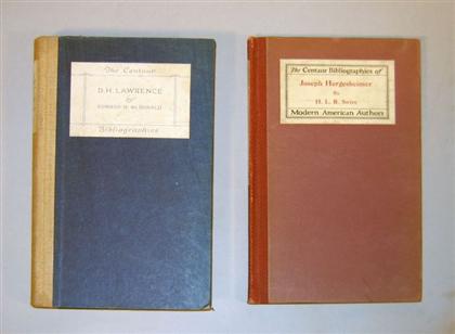 Appraisal: vols Books on Books - Descriptive Author Bibliographies Garland Herbert