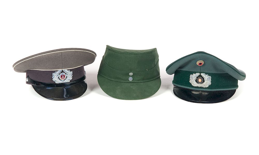 Appraisal: Post War German Hats Good original condition Please Email or