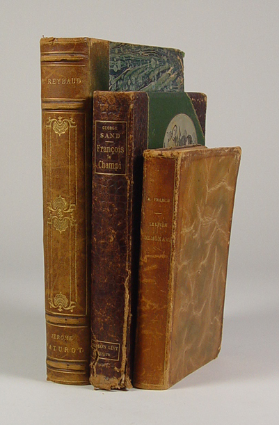 Appraisal: Three Books Signed by Anatole France Le Livre de Mon