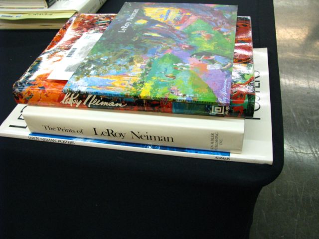 Appraisal: Group of LeRoy Neiman art books including The Prints of