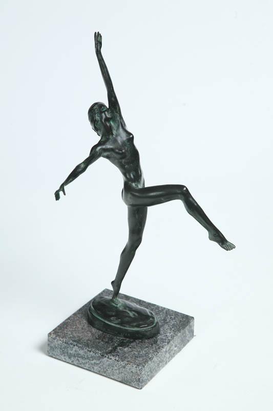 Appraisal: BRONZE SCULPTURE TITLED DESHA BY HARRIET WHITNEY FRISHMUTH NEW YORK