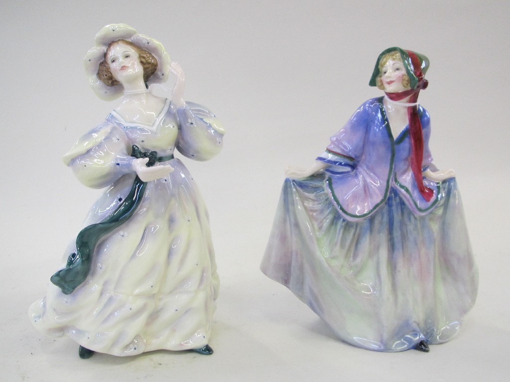 Appraisal: Two Royal Doulton figures Sweet Anne HN and Grand Manner