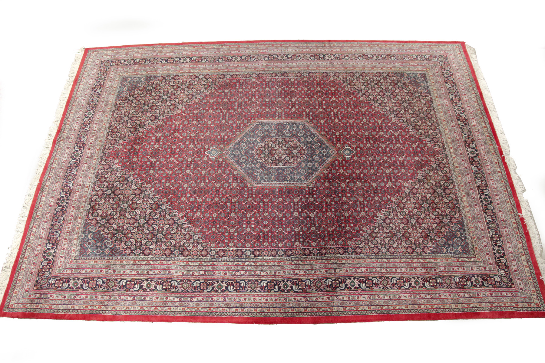 Appraisal: ORIENTAL RUG Second half- th century Room size Bijar Dark