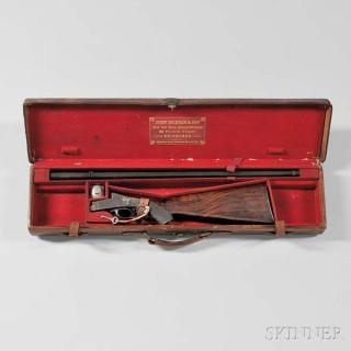 Appraisal: John Dickson Son Rook Rifle with Maker's Case John Dickson