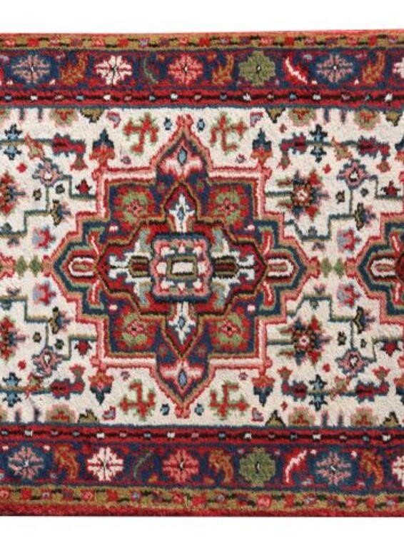 Appraisal: Hand-tied Gharajeh runner India approx ' l ' w