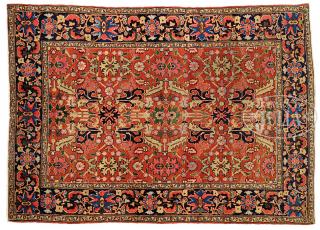 Appraisal: HERIZ ORIENTAL CARPET NORTHWEST PERSIA First quarter th century Woven