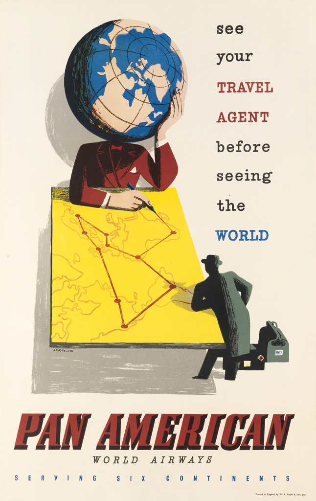 Appraisal: JAN LEWITT - GEORGE HIM - PAN AMERICAN WORLD AIRWAYS