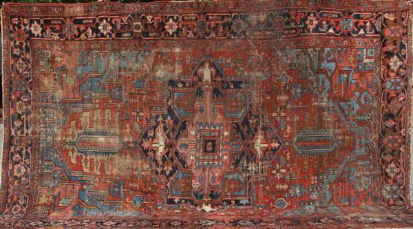 Appraisal: Antique Persian Goravan rug ' x ' Good condition EST