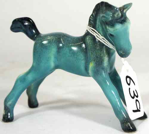 Appraisal: Beswick Foal in Rare Blue Gloss restored legs and ear