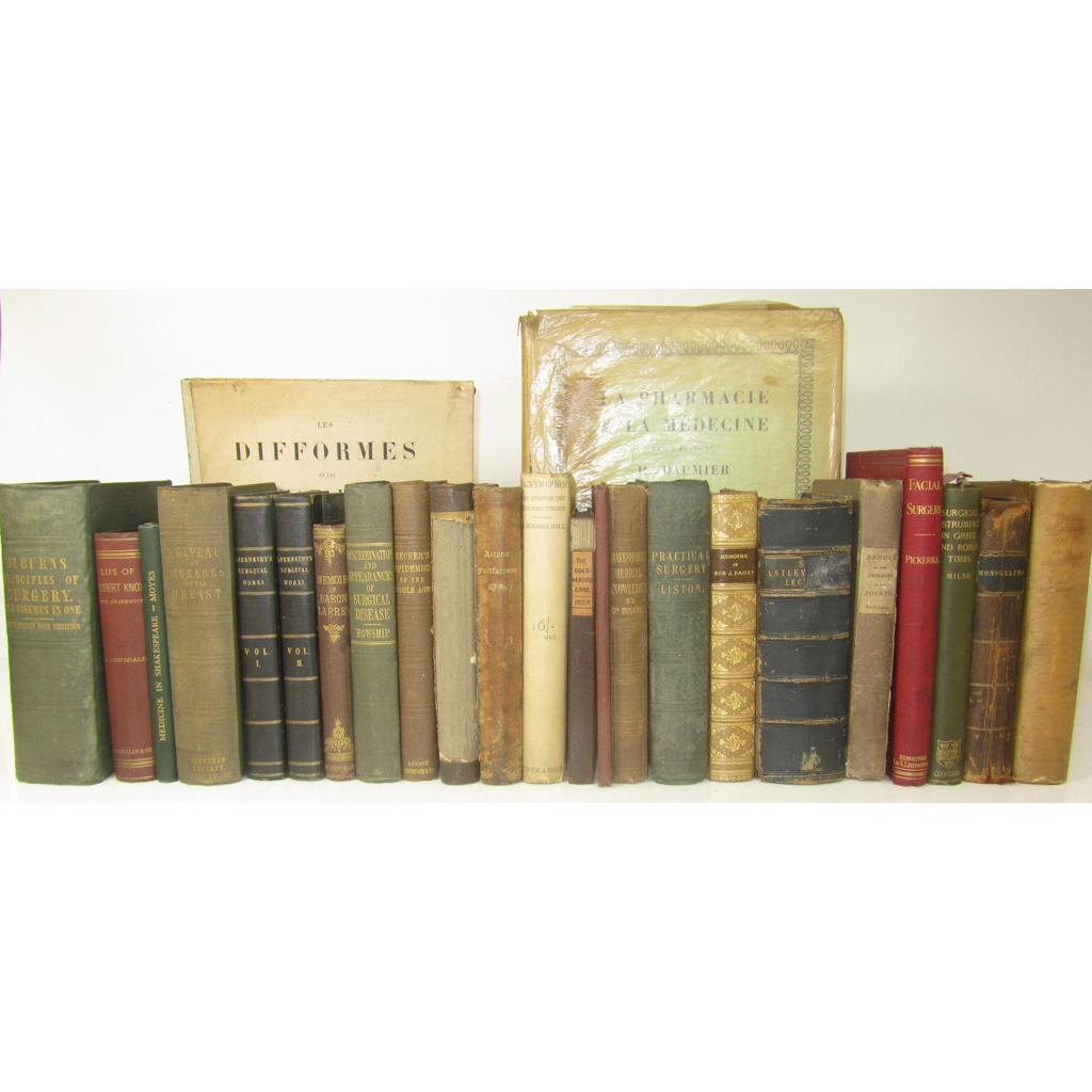 Appraisal: th Century Medicine volumes including Abernethy John The Surgical Works