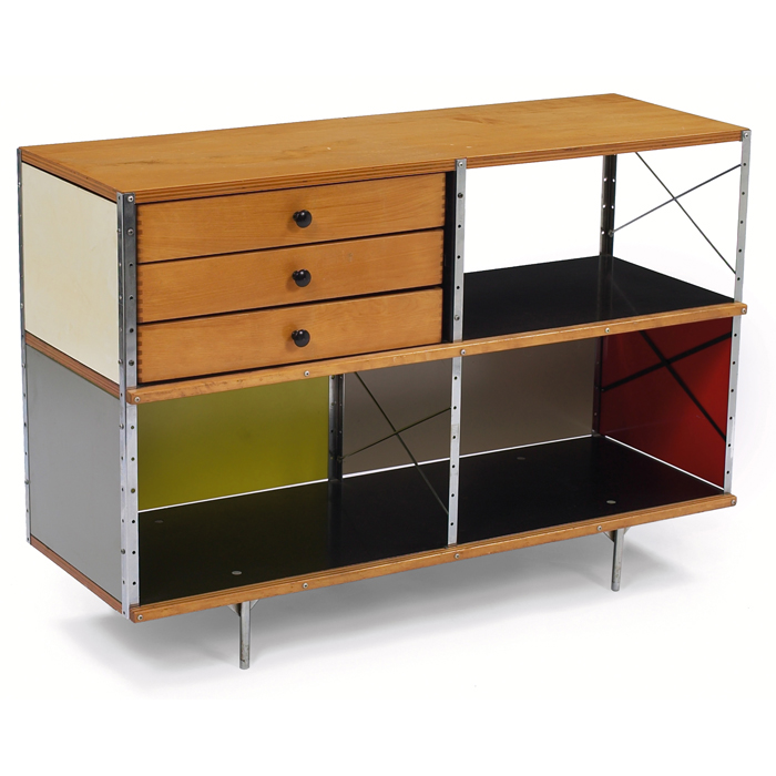 Appraisal: Eames ESU -C second series red blue black yellow taupe