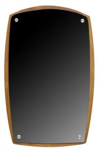 Appraisal: DANISH MID-CENTURY MODERN TEAKWOOD WALL MIRROR Danish mid-century modern wall